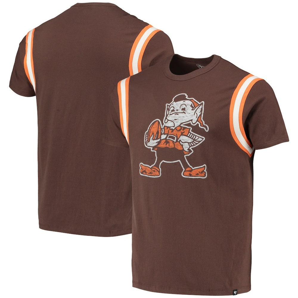 Cleveland Browns '47 Premier Point T-Shirt Brown - 47 brand