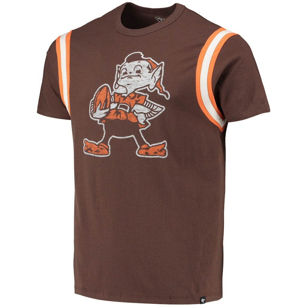 Cleveland Browns '47 Premier Point T-Shirt Brown - 47 brand