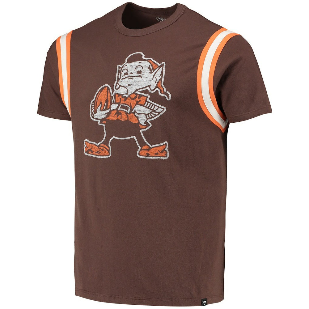 Cleveland Browns '47 Premier Point T-Shirt Brown - 47 brand