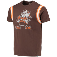 Cleveland Browns '47 Premier Point T-Shirt Brown - 47 brand