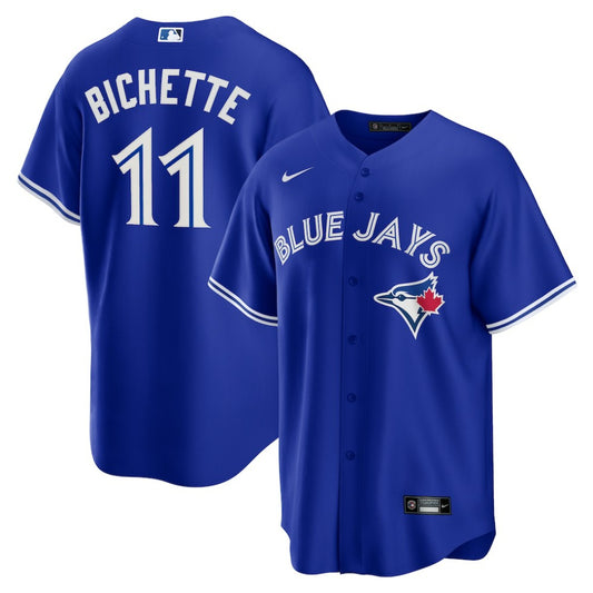 Bo Bichette Toronto Blue Jays Nike Alternate 2 Replica Jersey - Rush Blue | MLB Jerseys