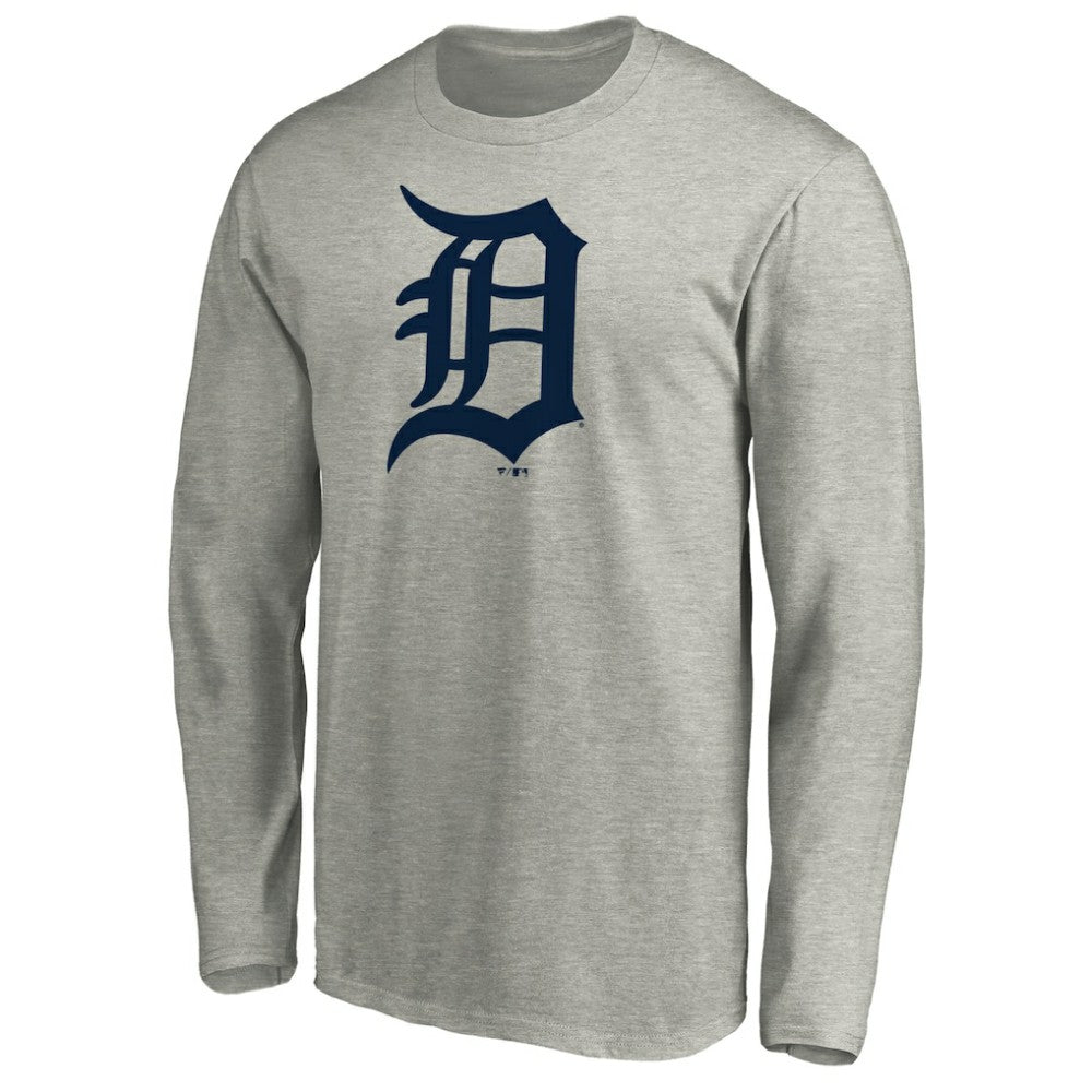 Detroit Tigers Official Team Logo Long Sleeve T-Shirt Lifestyle