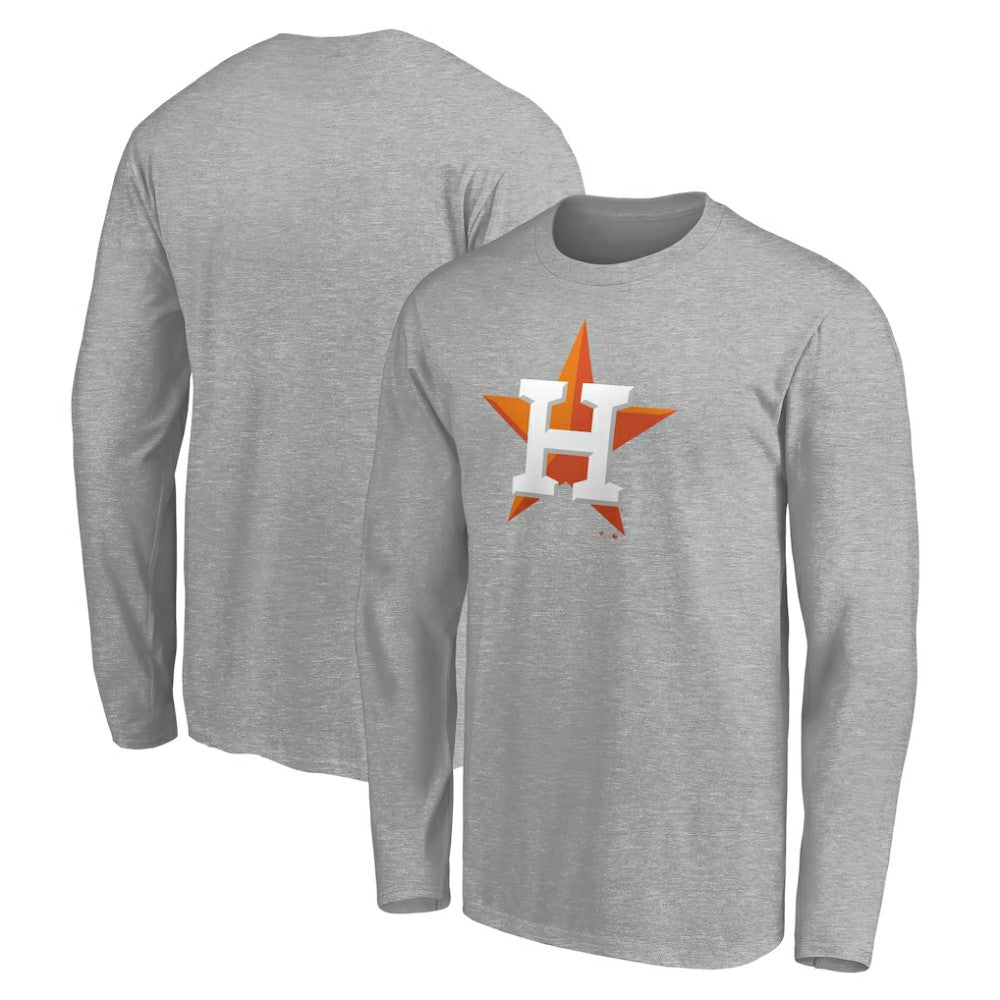 Houston Astros Official Team Logo Long Sleeve T-Shirt Clearance