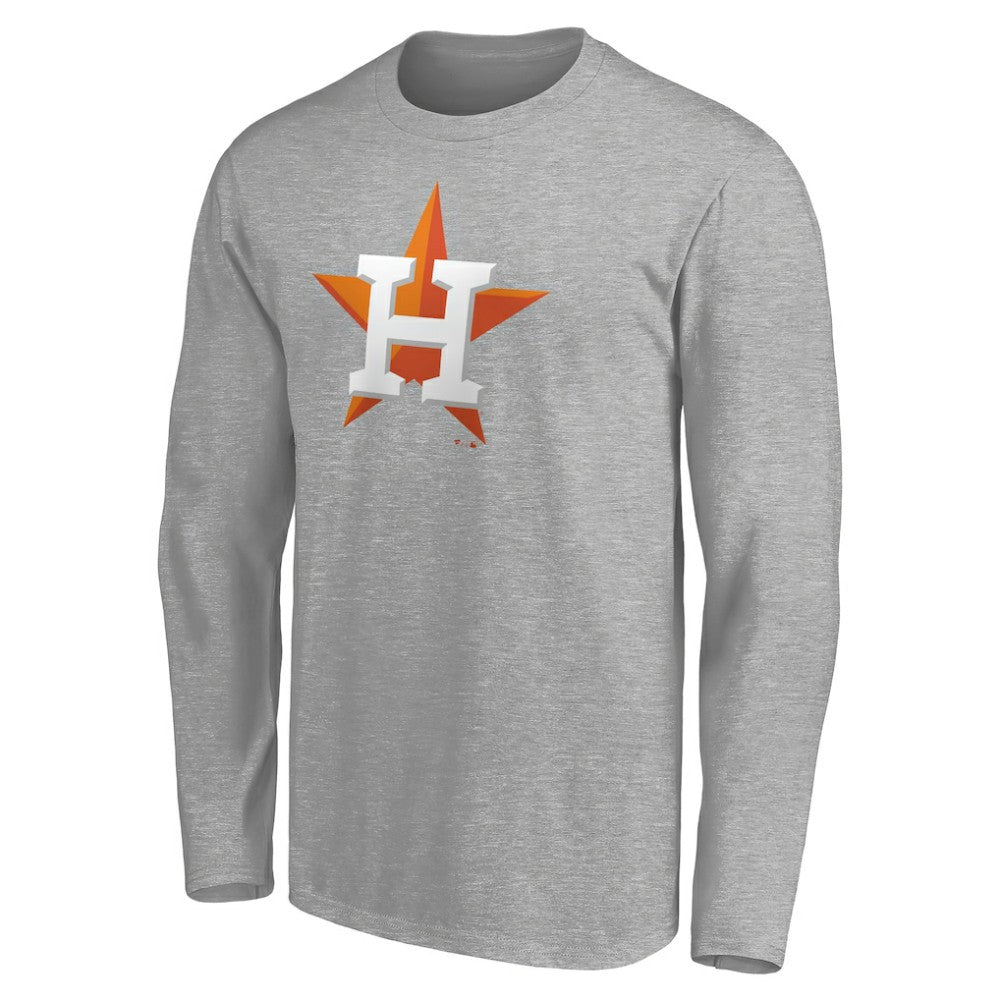 Houston Astros Official Team Logo Long Sleeve T-Shirt Clearance