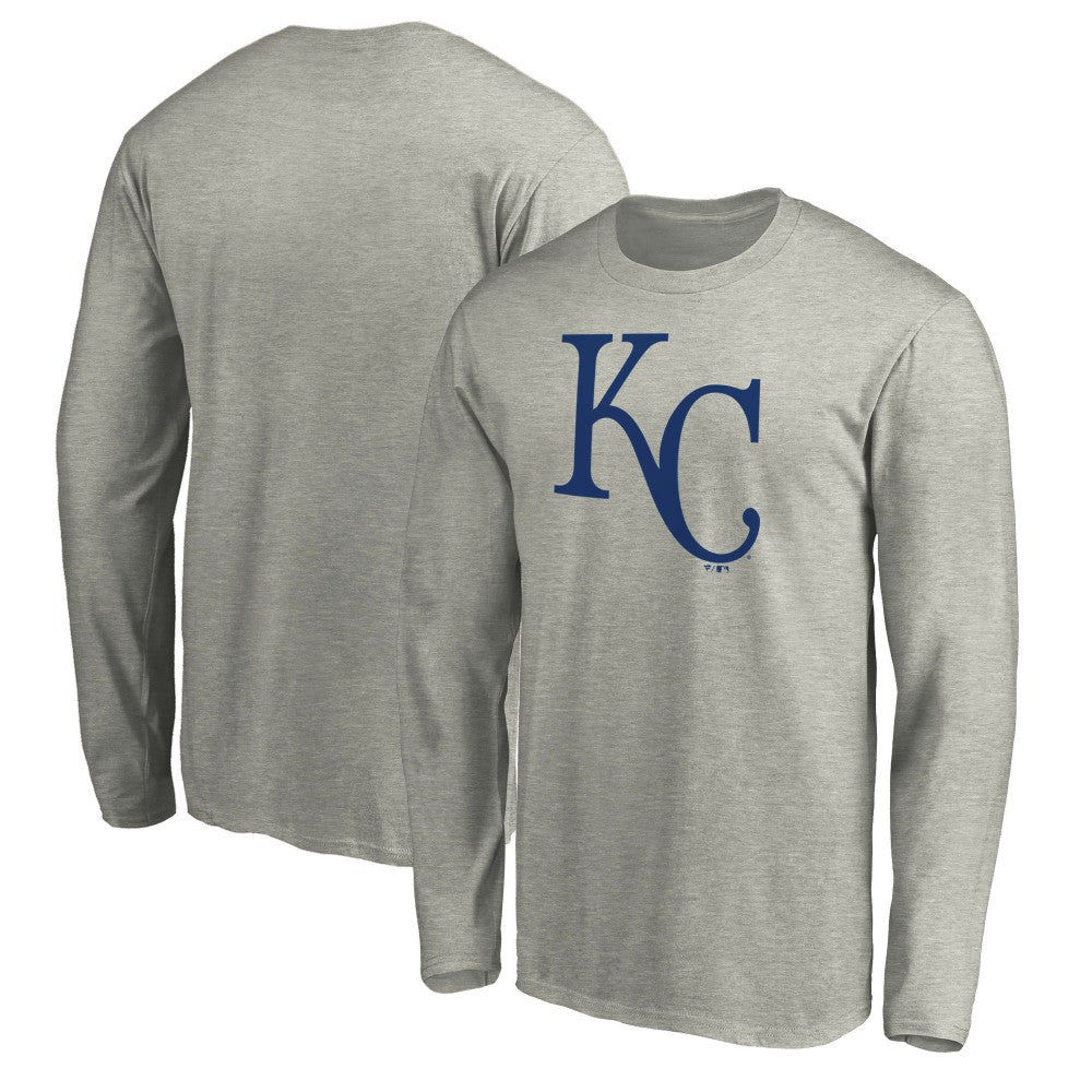 Kansas City Royals Official Team Logo Long Sleeve T-Shirt Clearance