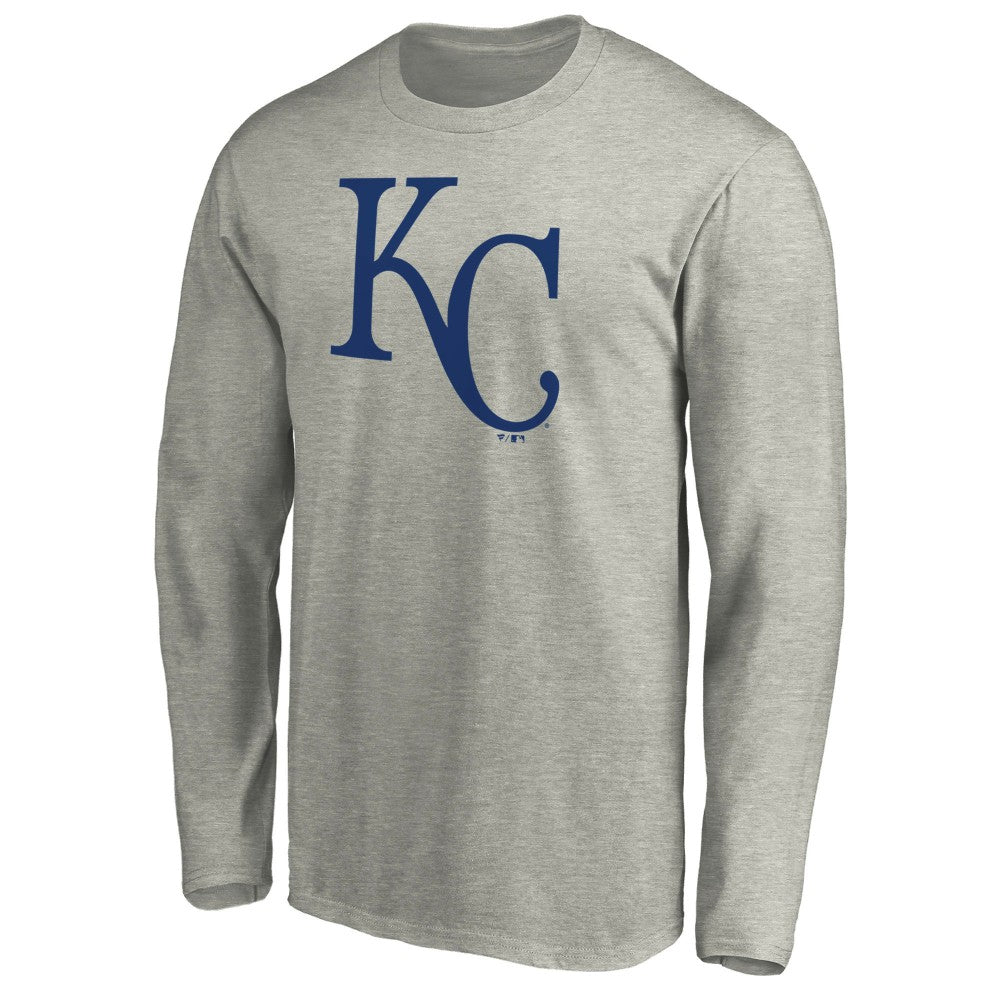 Kansas City Royals Official Team Logo Long Sleeve T-Shirt Clearance