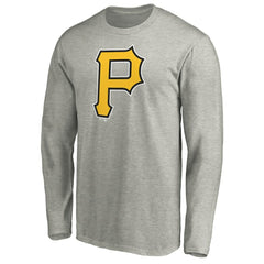 Pittsburgh Pirates Official Team Logo Long Sleeve T-Shirt On Sale