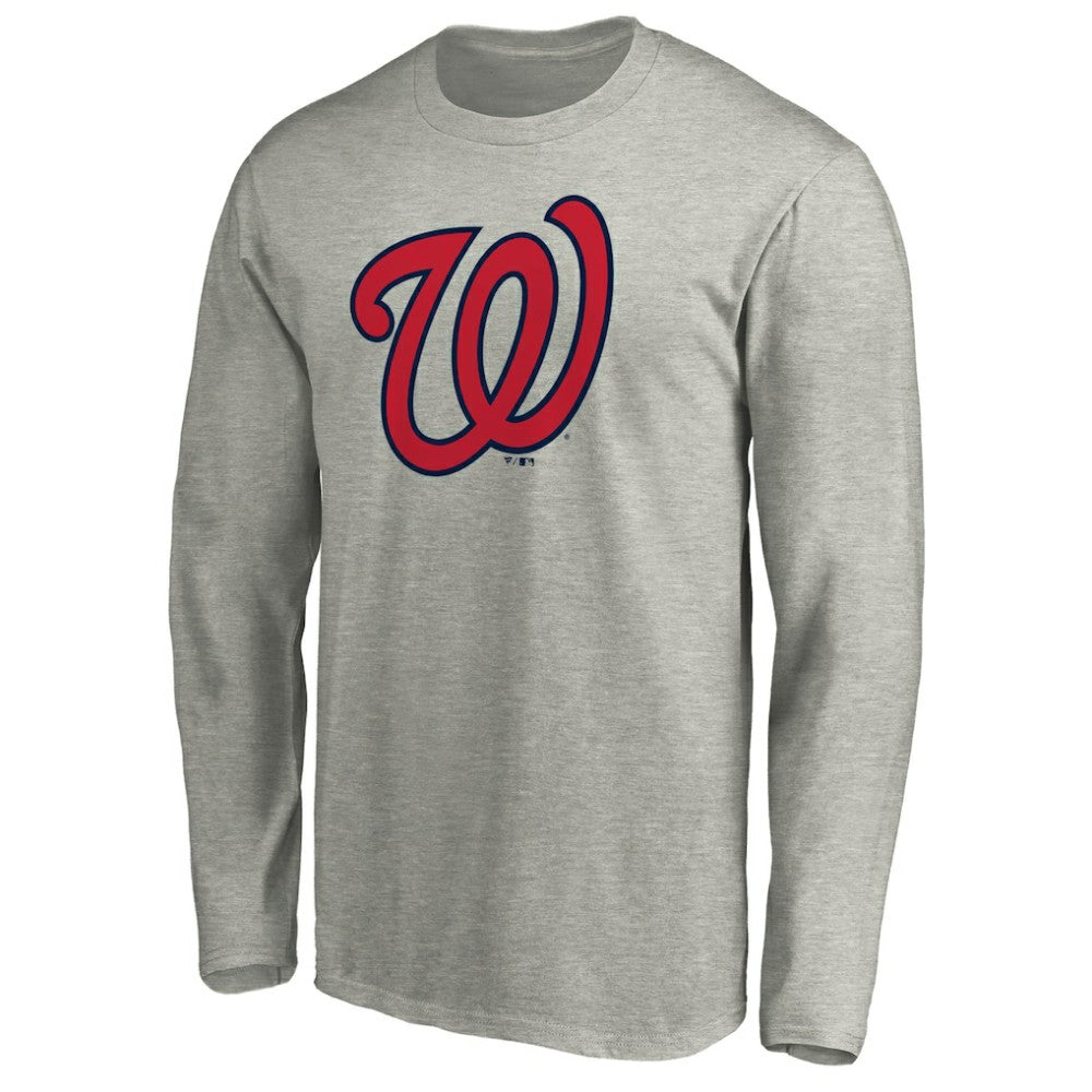 Washington Nationals Official Team Logo Long Sleeve T-Shirt discount