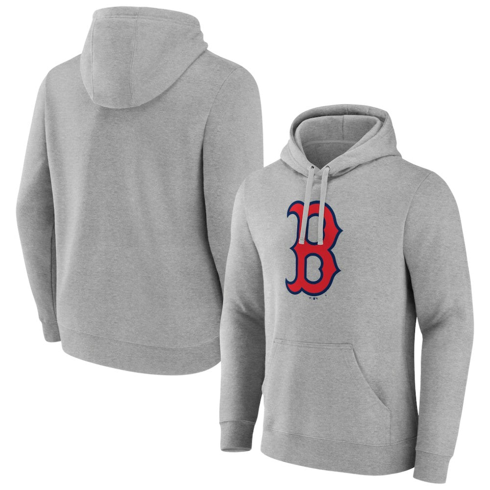Boston Red Sox Official Logo Fitted Pullover Hoodie for sale