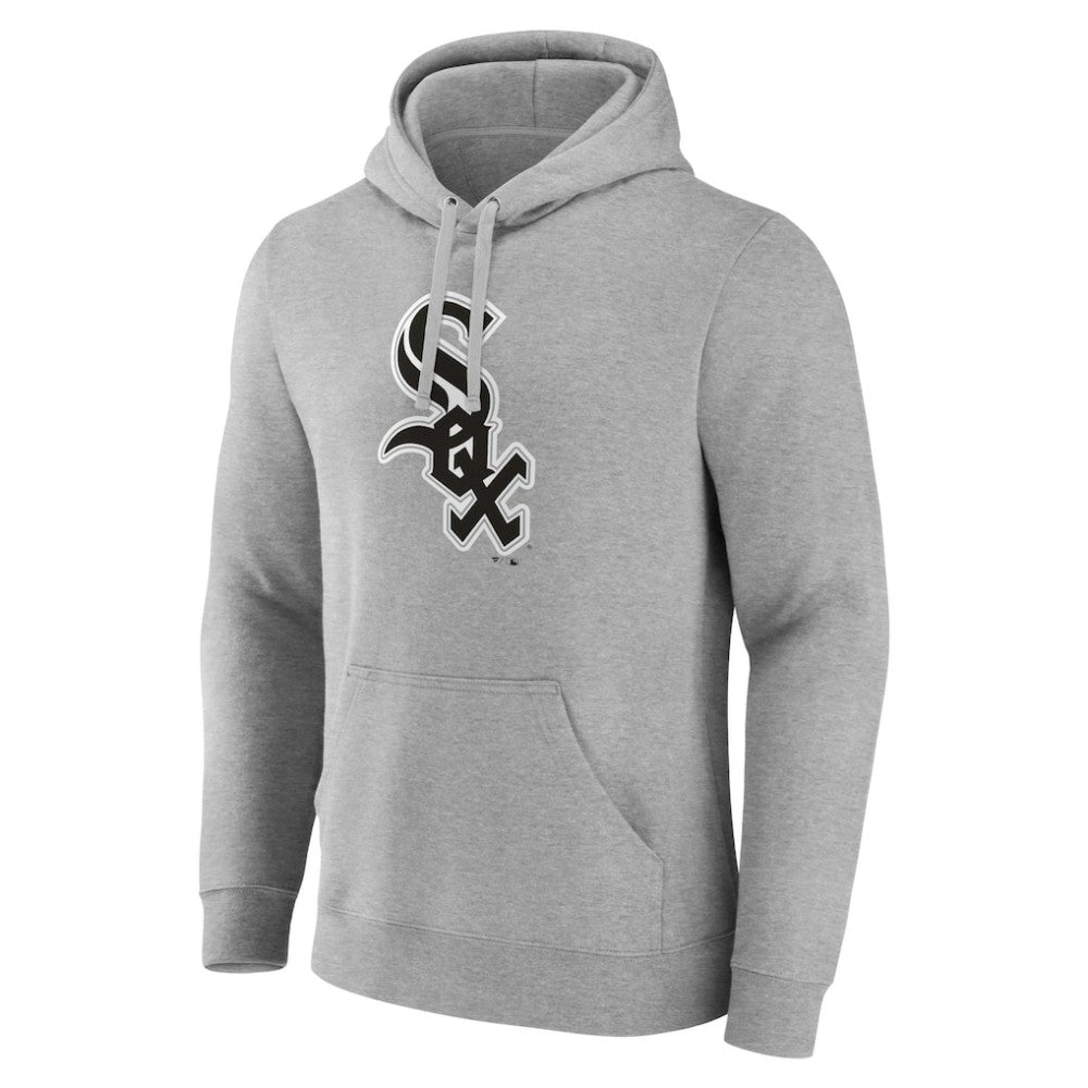 Chicago White Sox Official Logo Fitted Pullover Hoodie Lifestyle