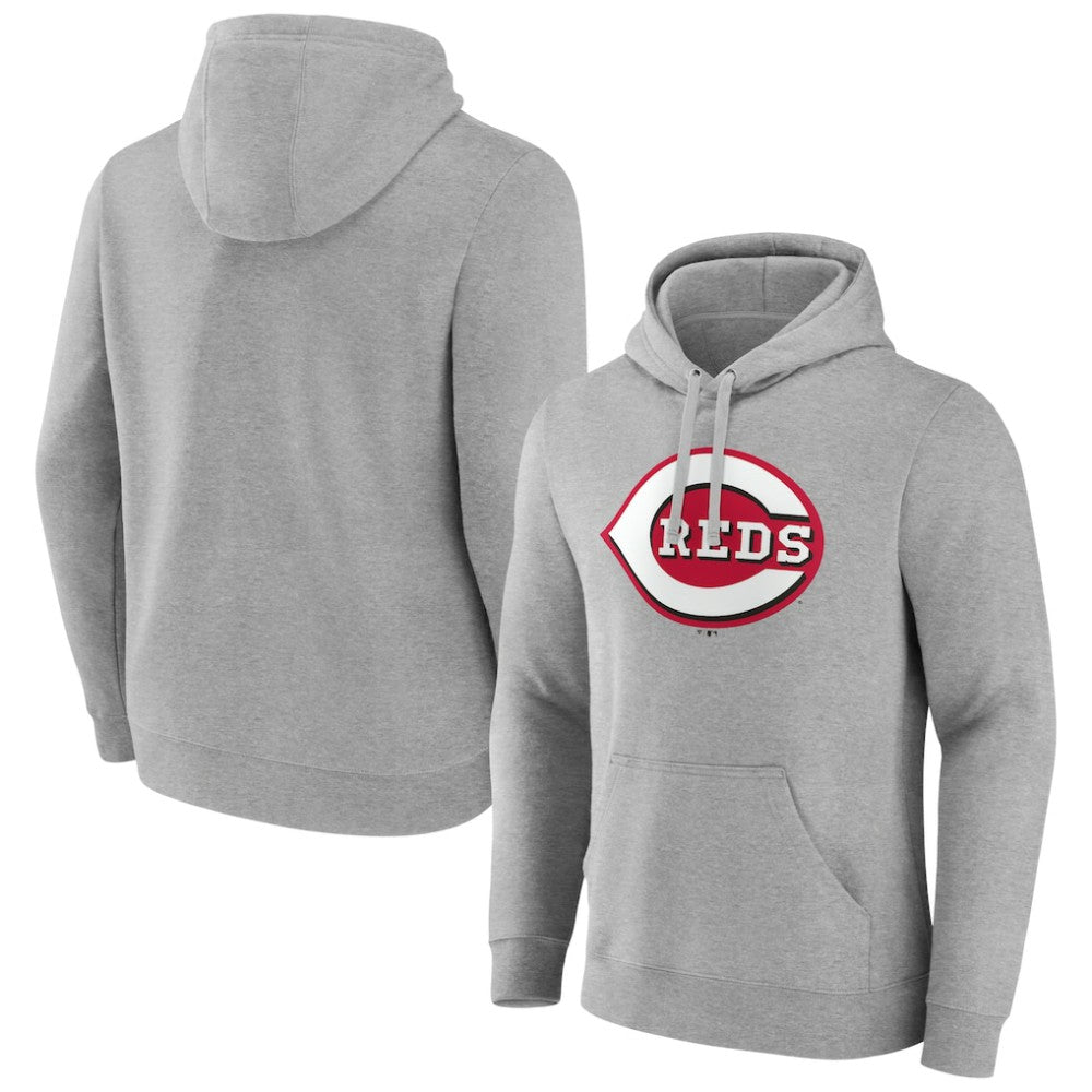 Cincinnati Reds Official Logo Fitted Pullover Hoodie Online