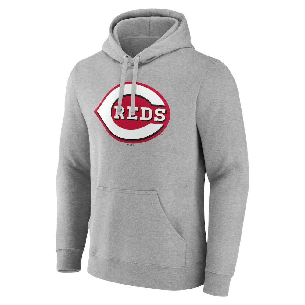 Cincinnati Reds Official Logo Fitted Pullover Hoodie Online
