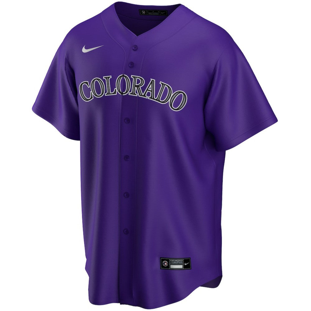 Colorado Rockies Nike Alternate Replica Custom Jersey discount