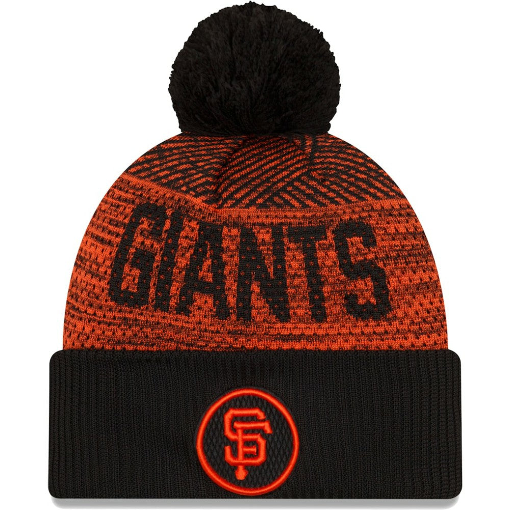 San Francisco Giants New Era Authentic Collection Sport Cuffed Knit Hat with Pom Online