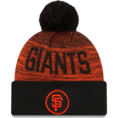 San Francisco Giants New Era Authentic Collection Sport Cuffed Knit Hat with Pom Online