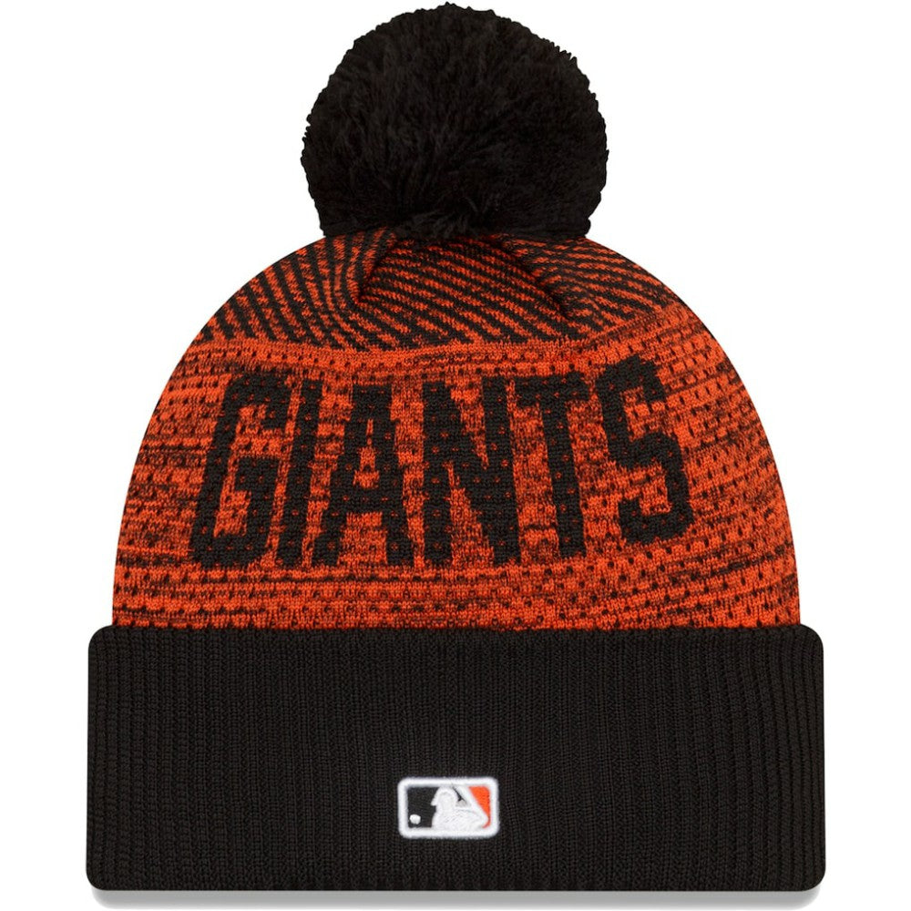 San Francisco Giants New Era Authentic Collection Sport Cuffed Knit Hat with Pom Online