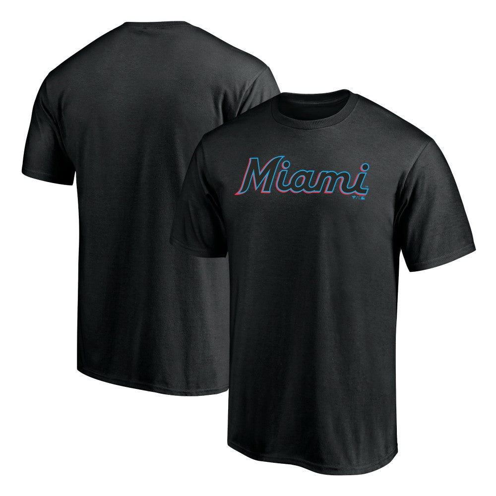 Miami Marlins Official Wordmark T-Shirt Near Me