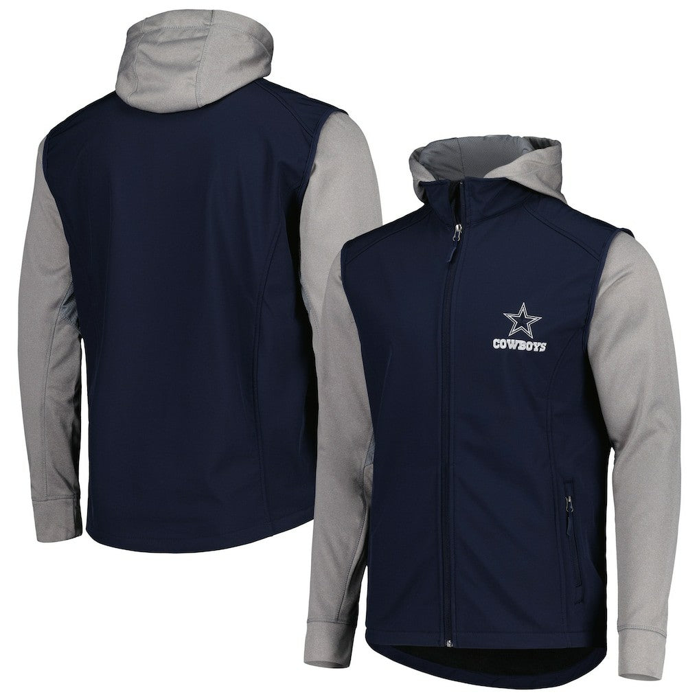 Dallas Cowboys Dunbrooke Alpha Full-Zip Jacket Navy - NFL