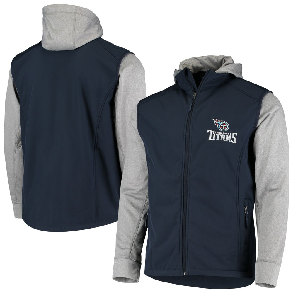 Tennessee Titans Dunbrooke Alpha Full-Zip Jacket Navy/Gray - NFL