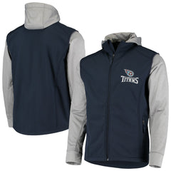 Tennessee Titans Dunbrooke Alpha Full-Zip Jacket Navy/Gray - NFL