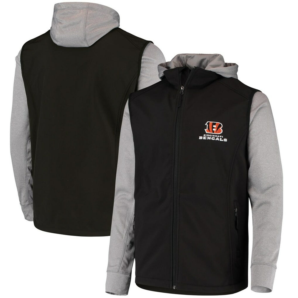 Cincinnati Bengals Dunbrooke Alpha Full-Zip Jacket Black/Gray - NFL