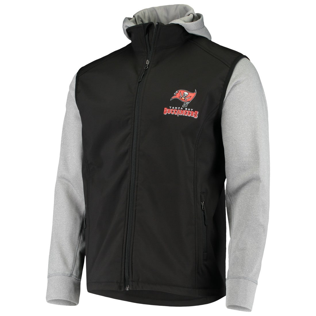 Tampa Bay Buccaneers Dunbrooke Alpha Full-Zip Jacket Black/Gray - NFL