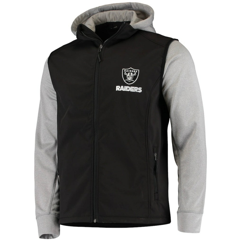 Las Vegas Raiders Dunbrooke Alpha Full-Zip Jacket Black/Gray - NFL