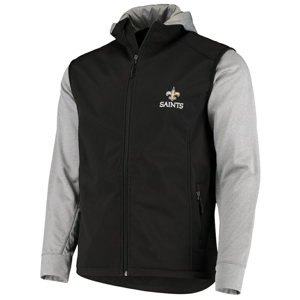 New Orleans Saints Dunbrooke Alpha Full-Zip Jacket Black/Gray - NFL