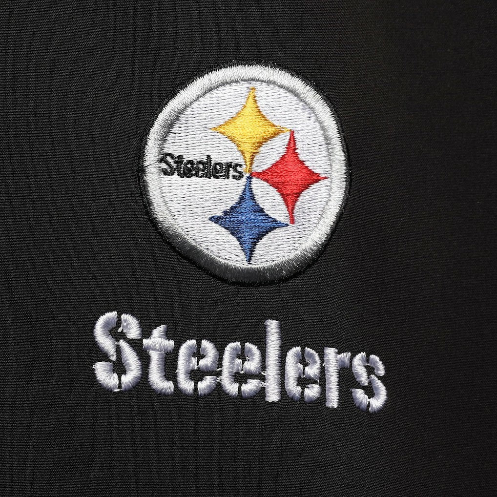 Pittsburgh Steelers Dunbrooke Alpha Full-Zip Jacket Black/Gray - NFL