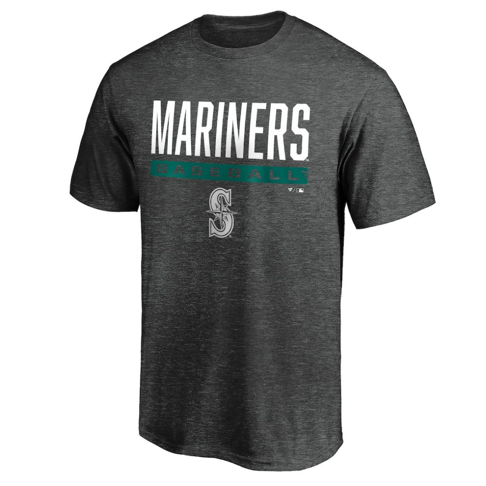 Seattle Mariners Win Stripe Logo T-Shirt discount