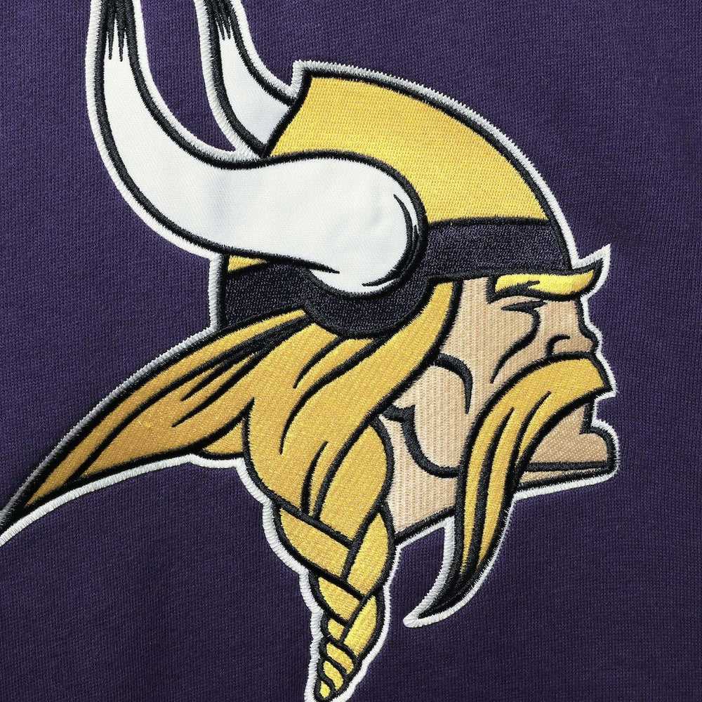 Minnesota Vikings '47 Lacer V-Neck Pullover Hoodie Purple/Gold - 47 brand