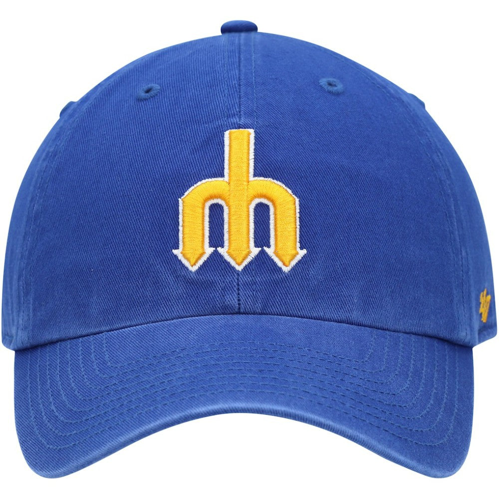 Seattle Mariners '47 1977 Logo Cooperstown Collection Clean Up Adjustable Hat discount