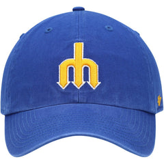 Seattle Mariners '47 1977 Logo Cooperstown Collection Clean Up Adjustable Hat discount
