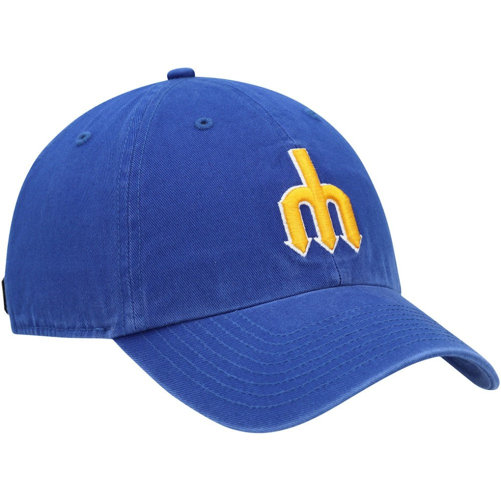 Seattle Mariners '47 1977 Logo Cooperstown Collection Clean Up Adjustable Hat discount