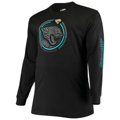 Jacksonville Jaguars Big & Tall Color Pop Long Sleeve T-Shirt Black - Fanatics