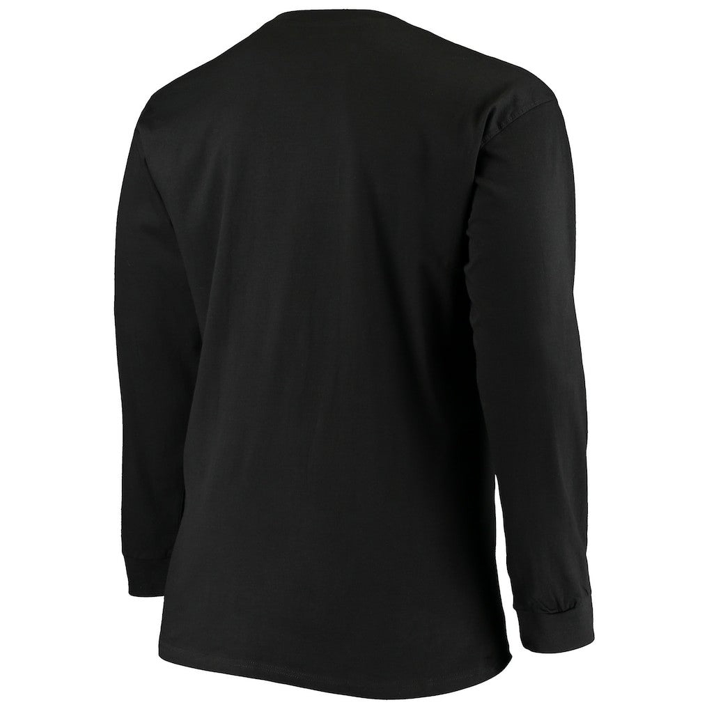 Jacksonville Jaguars Big & Tall Color Pop Long Sleeve T-Shirt Black - Fanatics