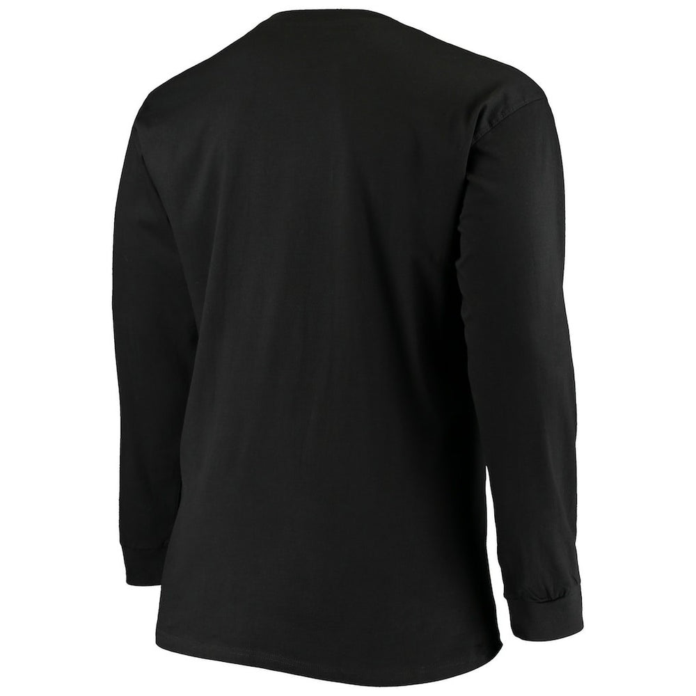 Jacksonville Jaguars Big & Tall Color Pop Long Sleeve T-Shirt Black - Fanatics