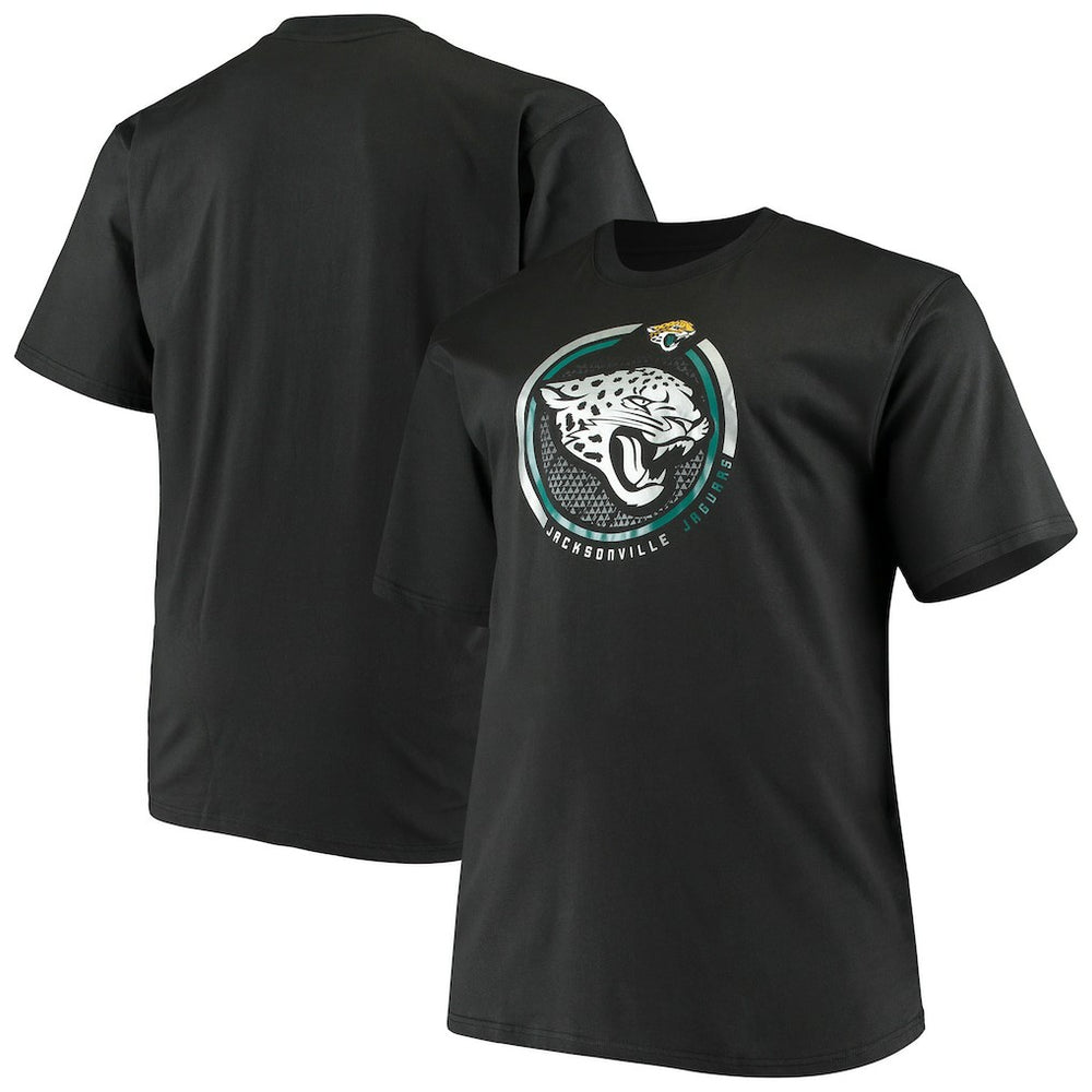 Jacksonville Jaguars Big & Tall Color Pop T-Shirt Black - Fanatics