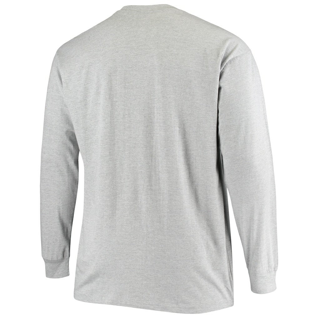 New Orleans Saints Big & Tall Practice Long Sleeve T-Shirt Heathered Gray - Fanatics