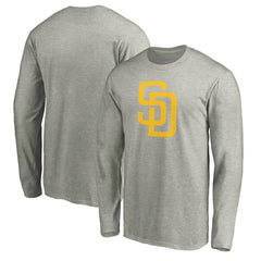 San Diego Padres Official Team Logo Long Sleeve T-Shirt Lifestyle