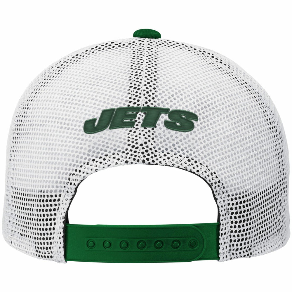 New York Jets Youth Core Lockup Adjustable Hat Green/White - NFL