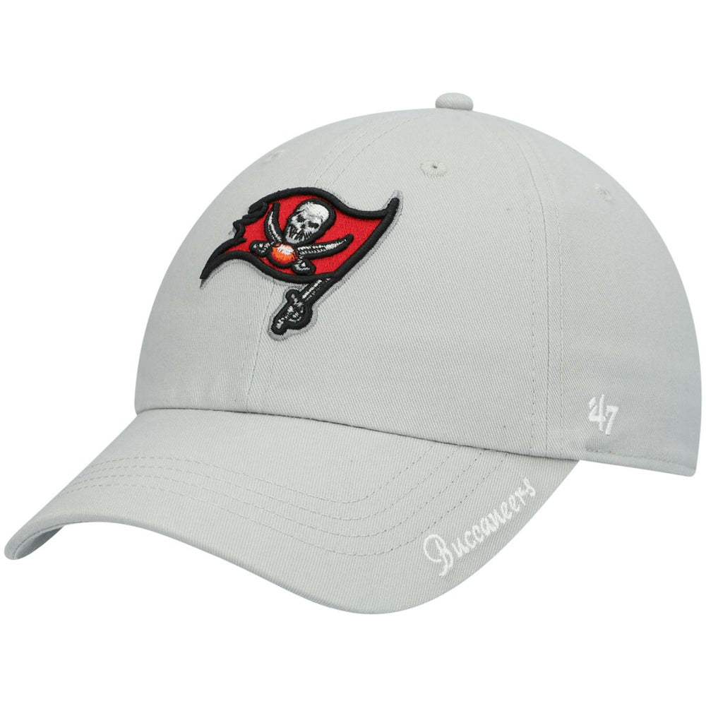 Tampa Bay Buccaneers '47 Women's Miata Clean Up Primary Adjustable Hat Pewter - 47 brand