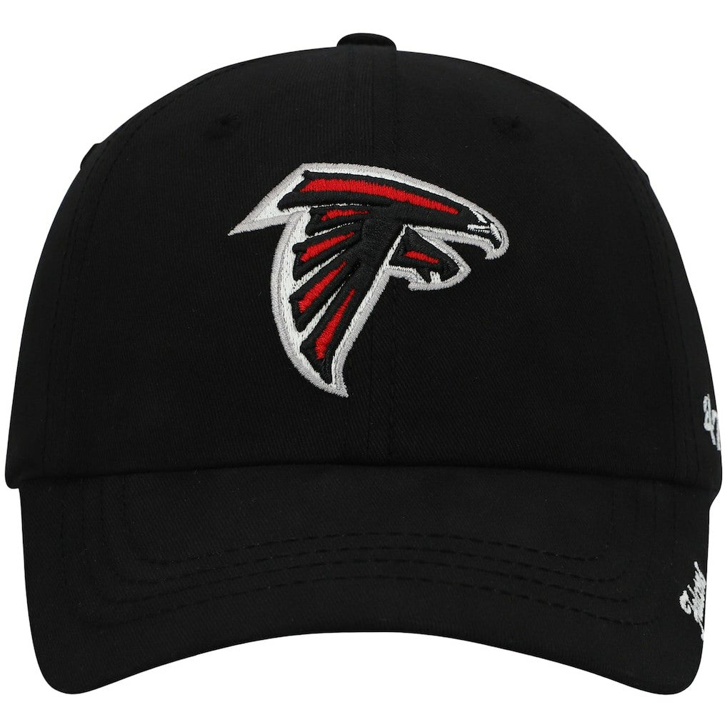 Atlanta Falcons '47 Women's Miata Clean Up Primary Adjustable Hat Black - 47 brand