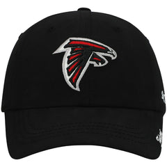 Atlanta Falcons '47 Women's Miata Clean Up Primary Adjustable Hat Black - 47 brand