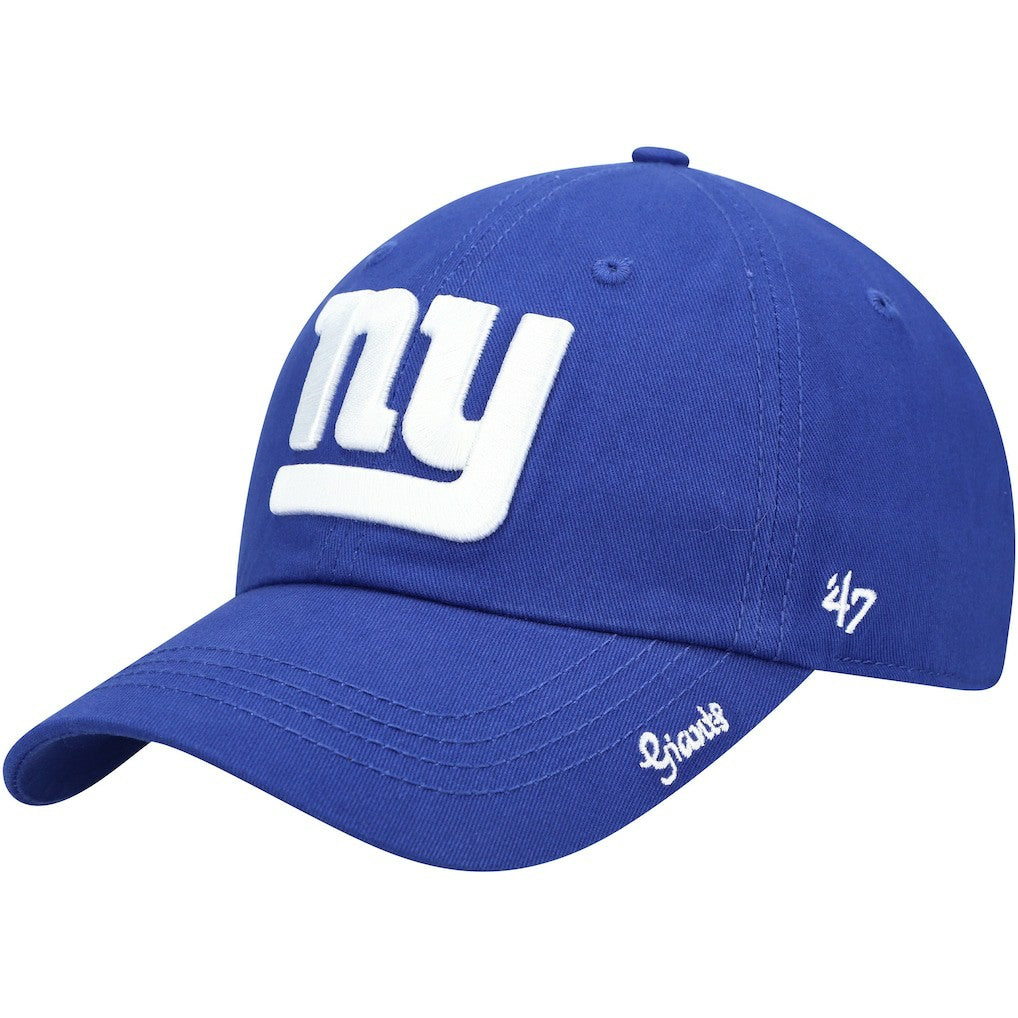 New York Giants '47 Women's Miata Clean Up Primary Adjustable Hat Royal - 47 brand
