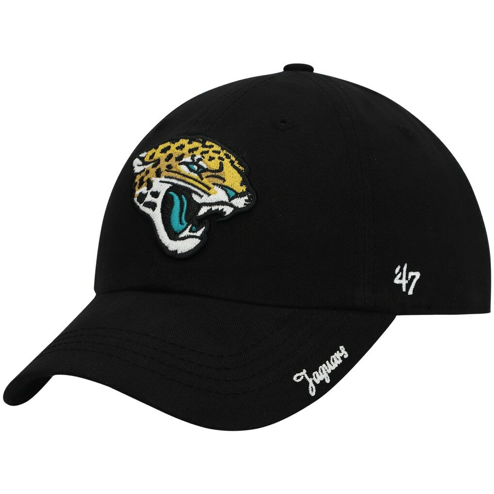 Jacksonville Jaguars '47 Women's Miata Clean Up Primary Adjustable Hat Black - 47 brand