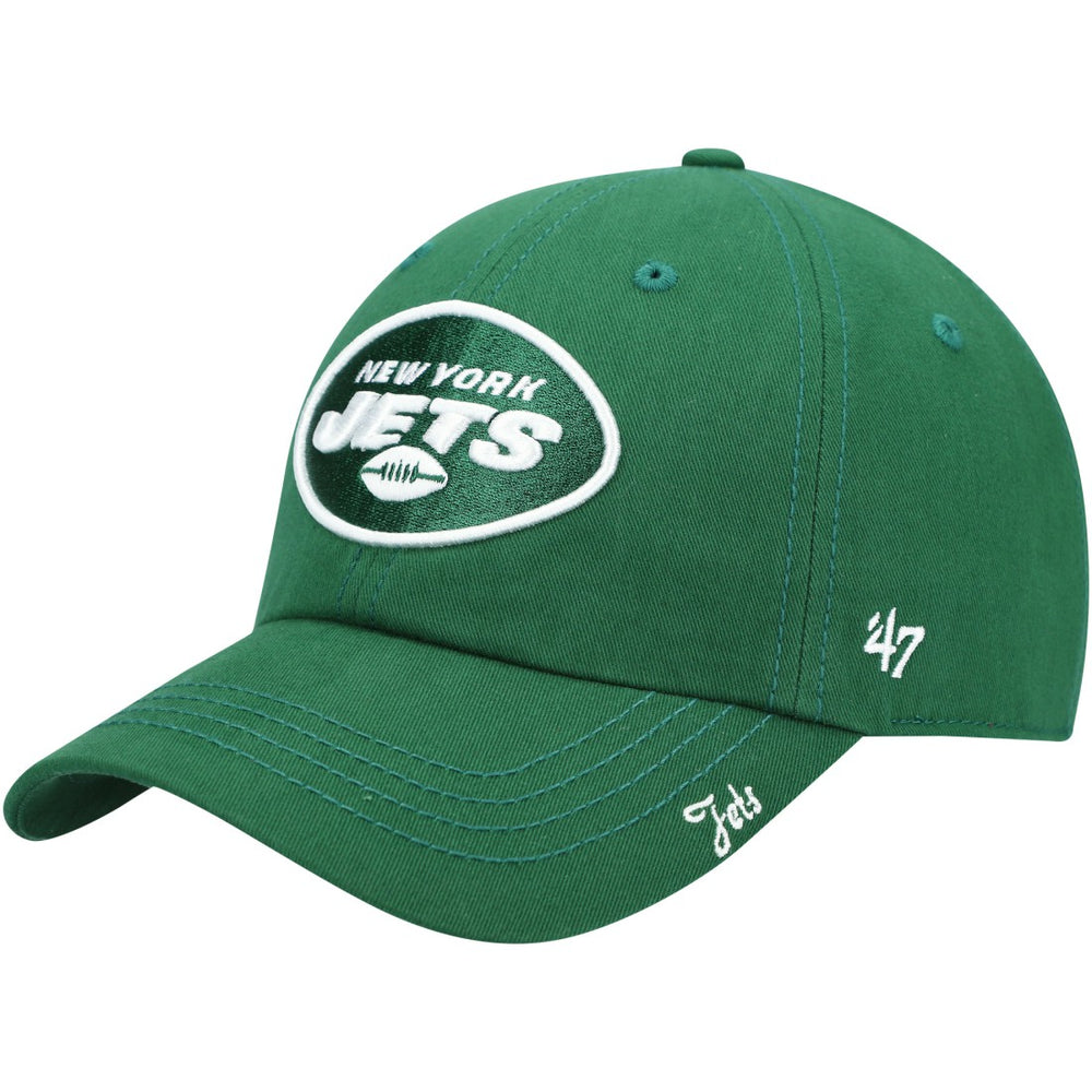 New York Jets '47 Women's Miata Clean Up Primary Adjustable Hat Green - 47 brand