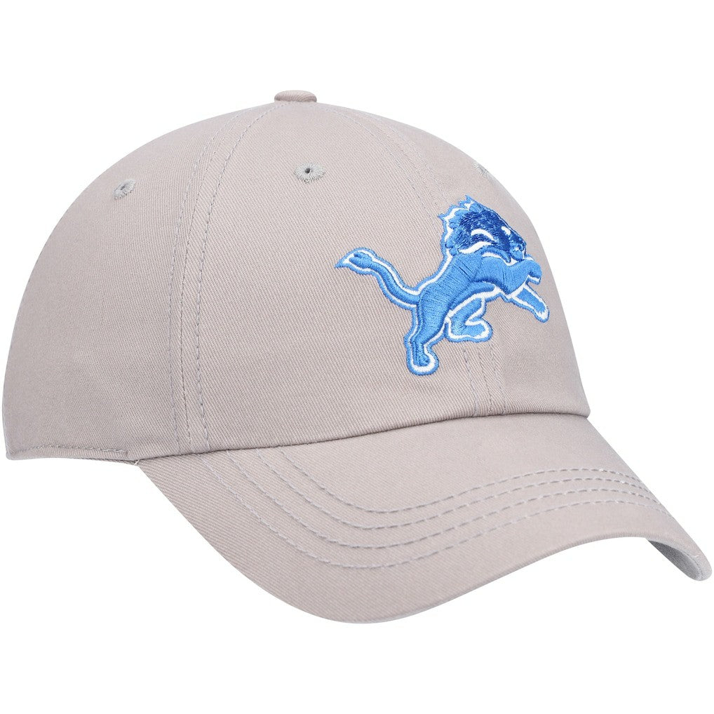 Detroit Lions '47 Women's Miata Clean Up Primary Adjustable Hat Silver - 47 brand