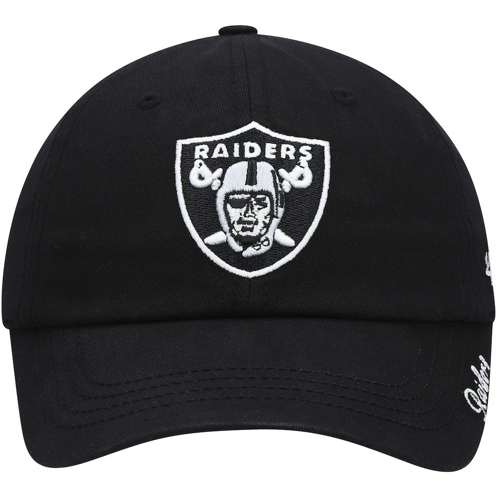 Las Vegas Raiders '47 Women's Miata Clean Up Primary Adjustable Hat Black - 47 brand