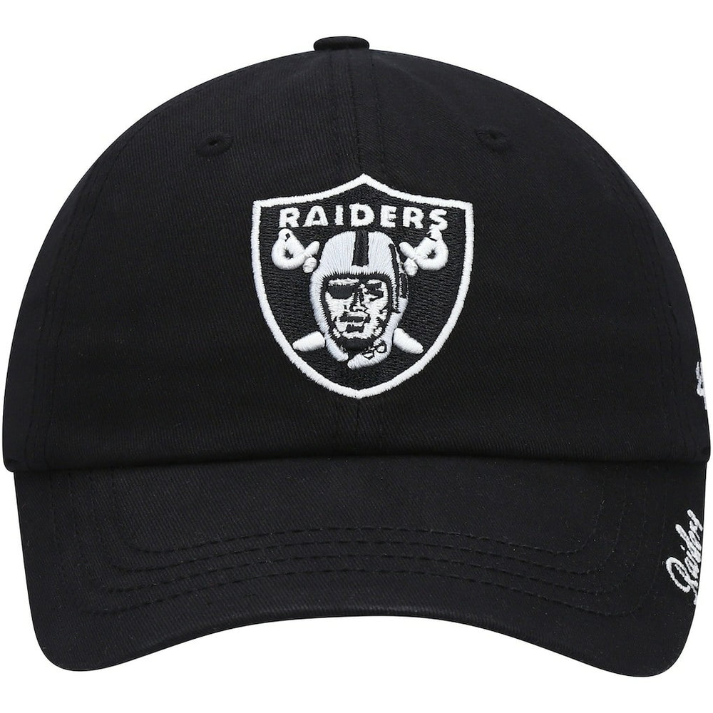 Las Vegas Raiders '47 Women's Miata Clean Up Primary Adjustable Hat Black - 47 brand